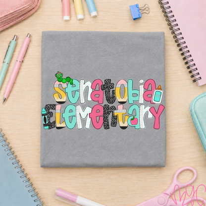Pastel Custom School Tee