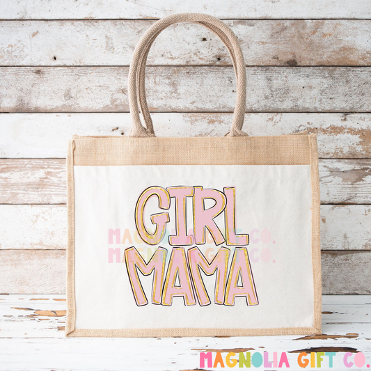 Girl Mama Tote Bag