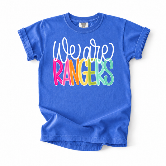 Color Pop-We Are Rangers Tee