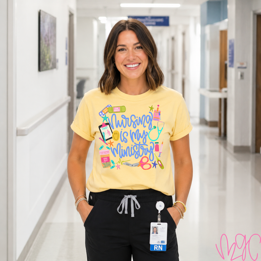 Nursing Is My Ministry Tee