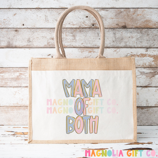 Mama Of Both Tote Bag