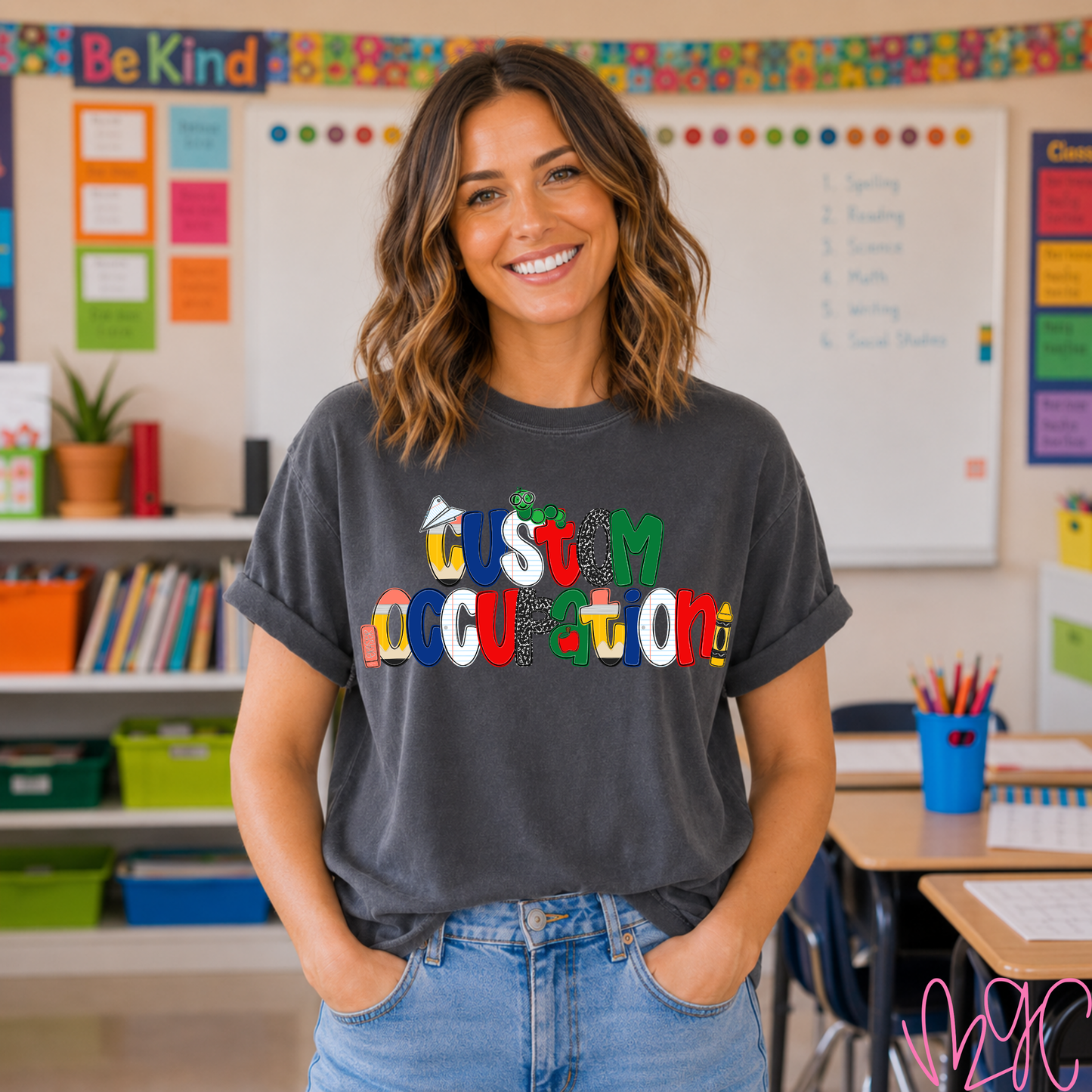 Primary Custom Occupation Tee
