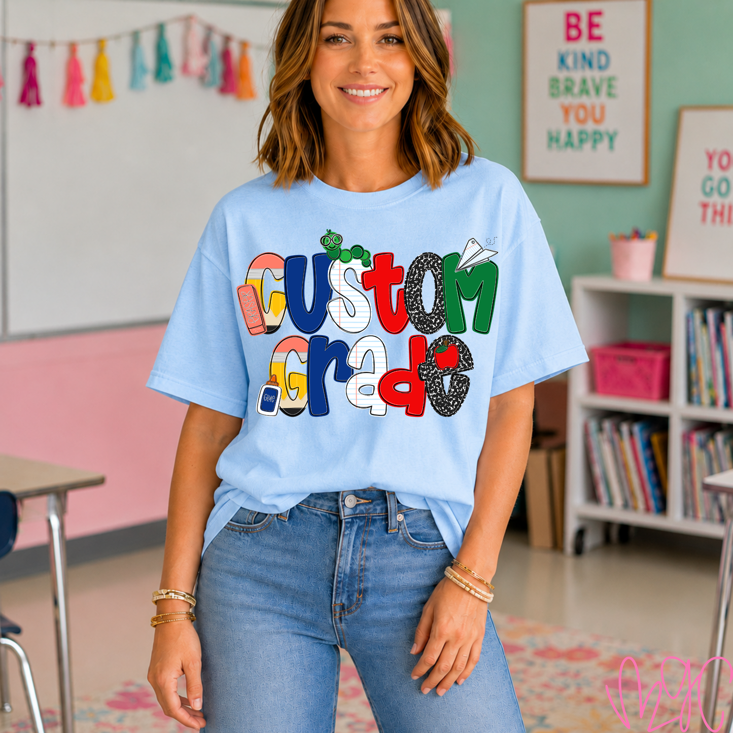 Primary Custom Grade Tee