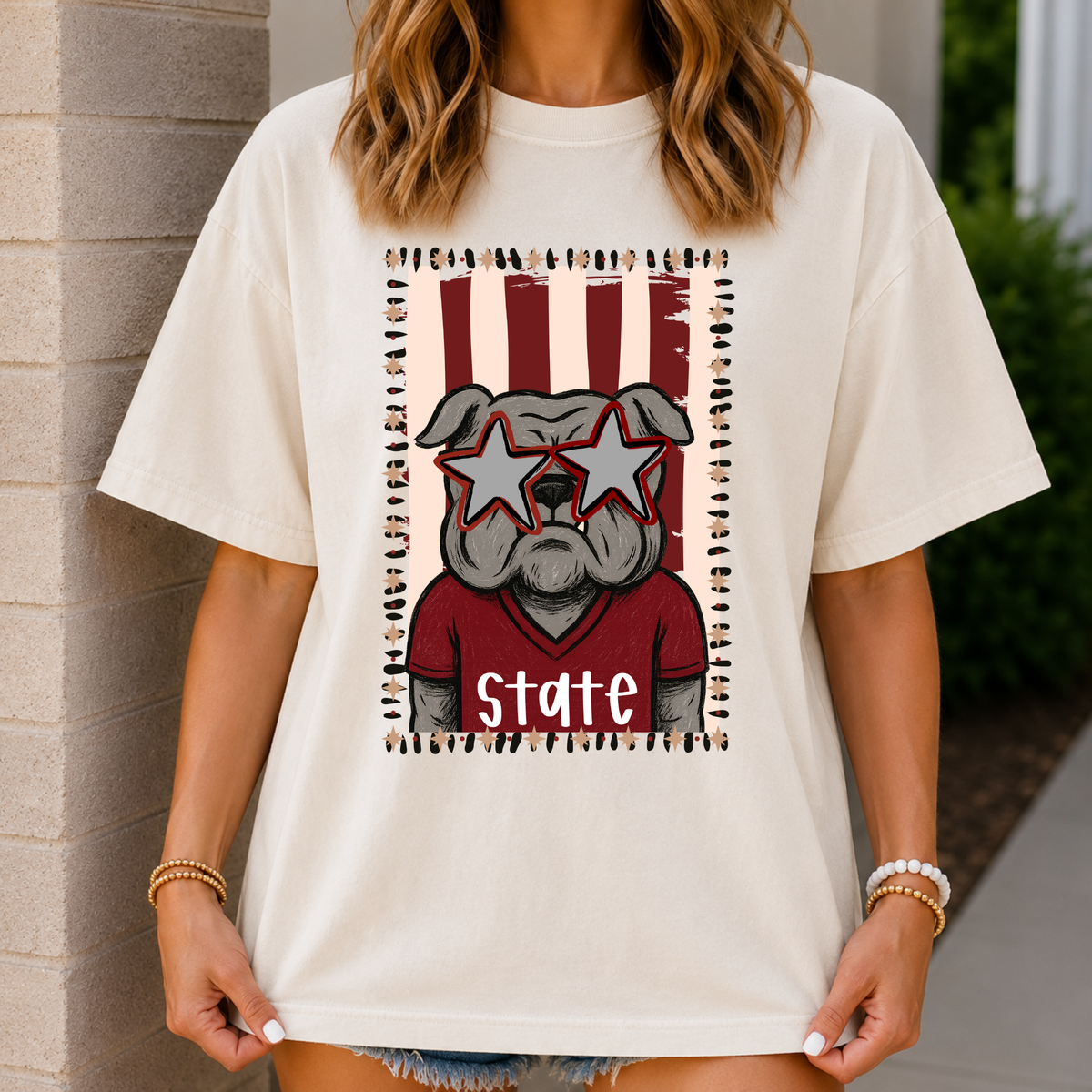 Bulldogs Portrait Tee