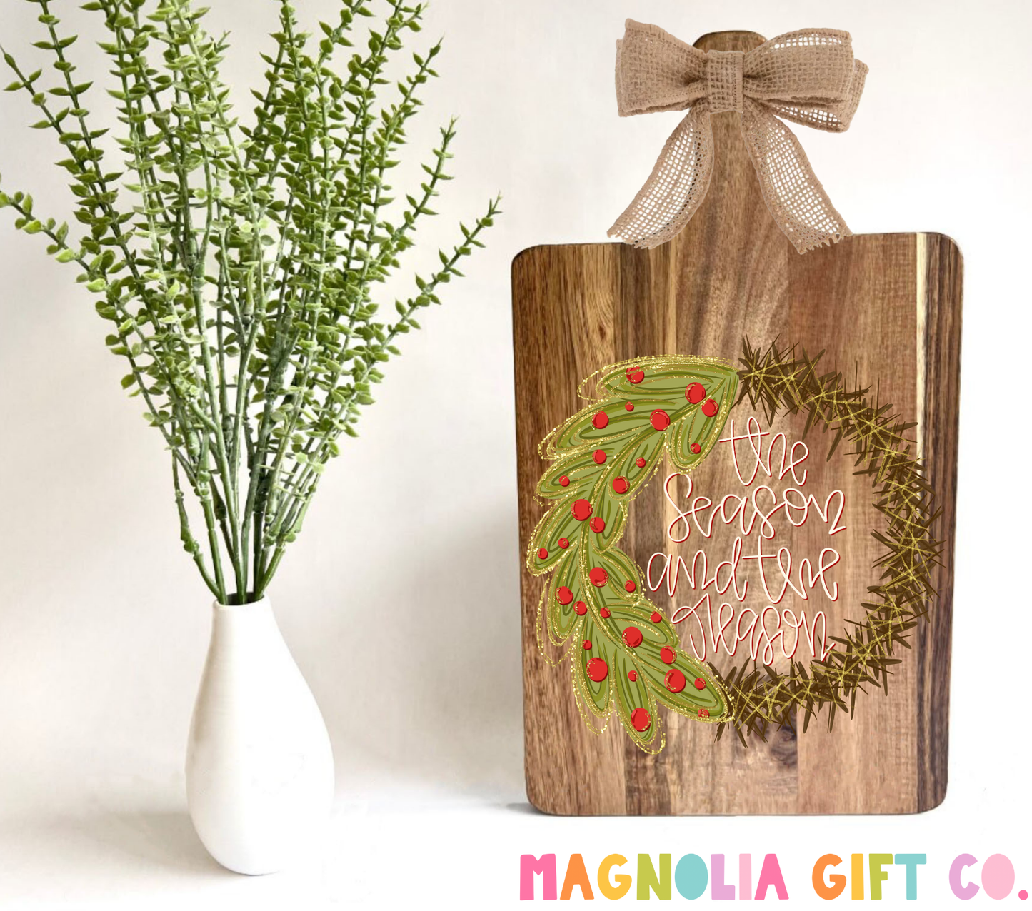 The Season & The Reason Cutting Board
