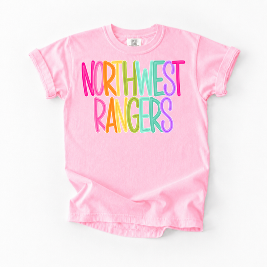 Color Pop-Northwest Rangers Tee