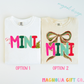 Preppy Christmas Mini Tee