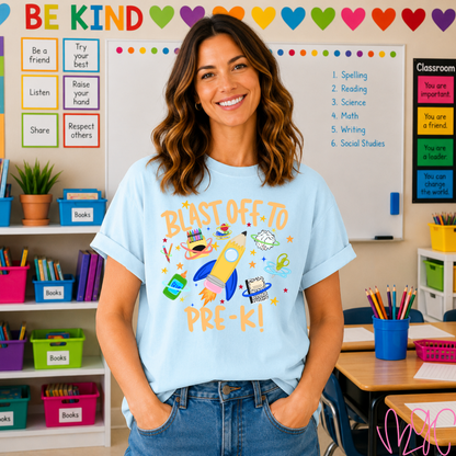 Blast Off To..Grades (Primary) Tee