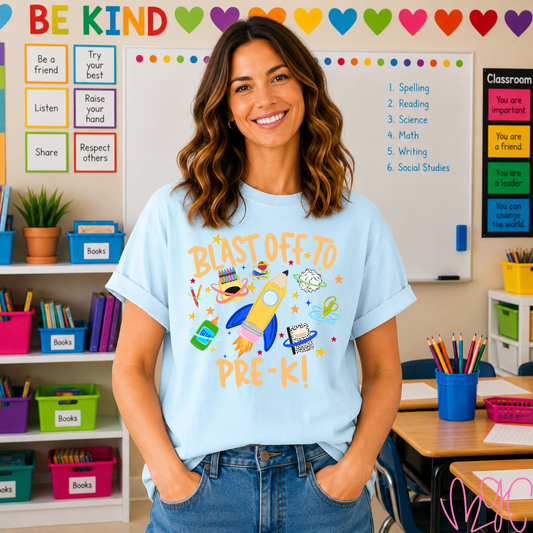 Blast Off To..Grades (Primary) Tee