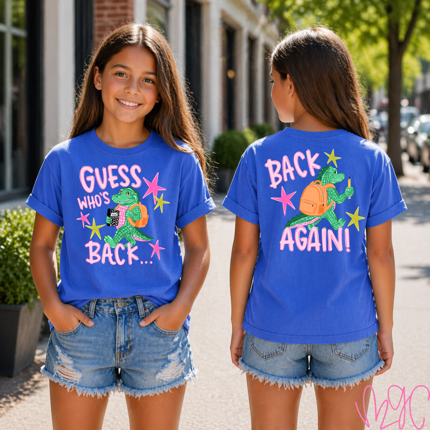 Guess Who's Back (Pink) Tee