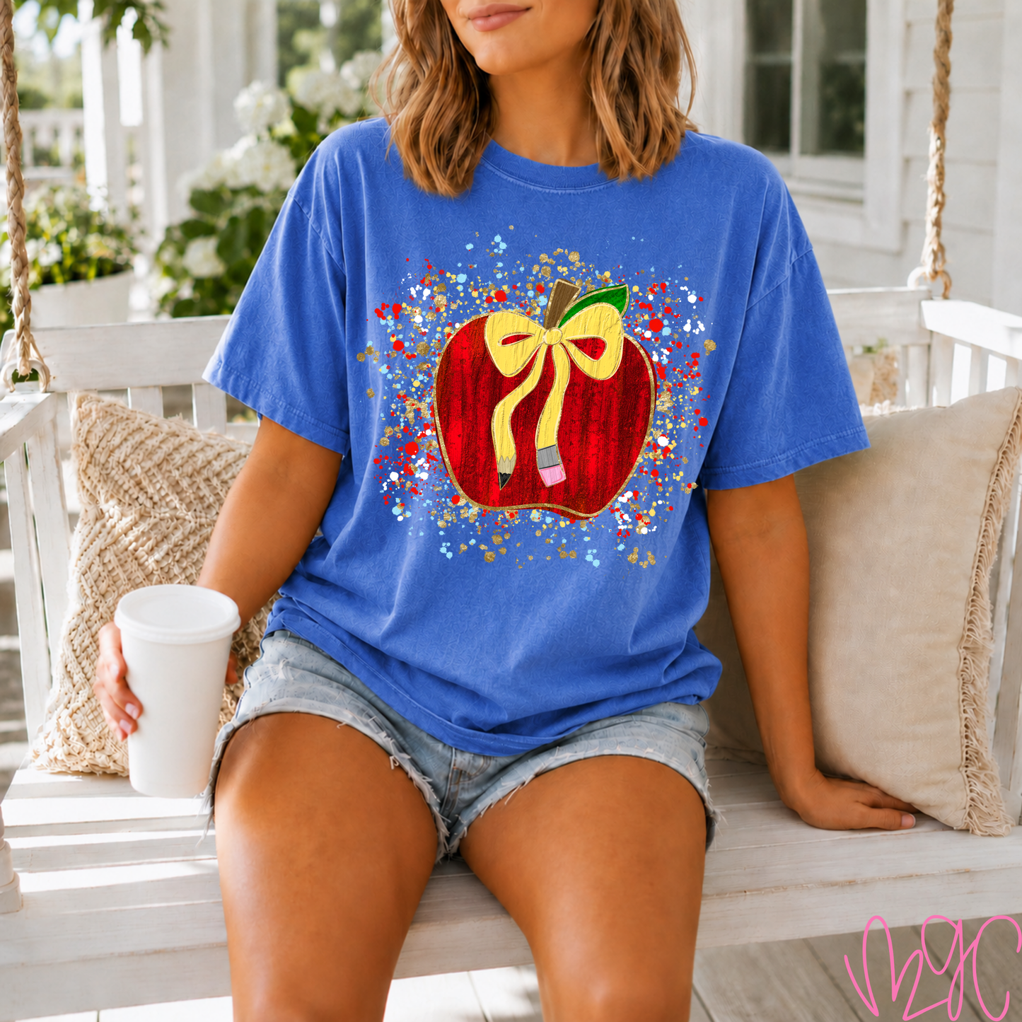 Confetti Apple Tee