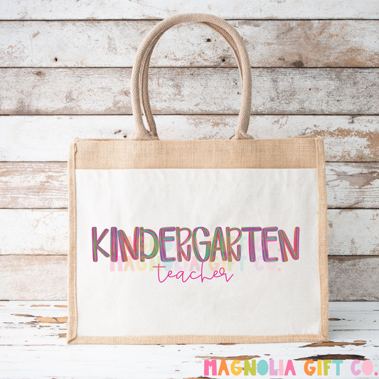 Brushed Grade + Teacher Tote Bag