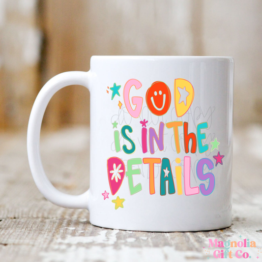 God Is In The Details Coffee Mug