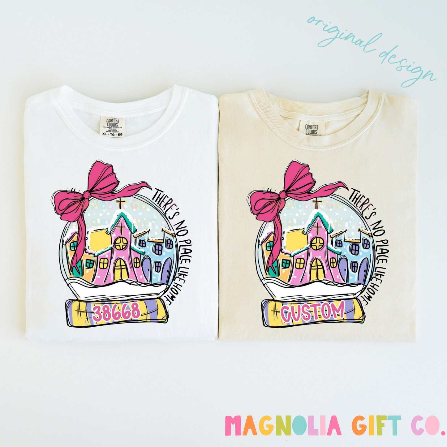 Snowglobe Zip Code Tee