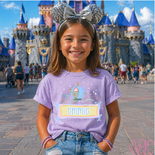 Princess Carriage Name Tee