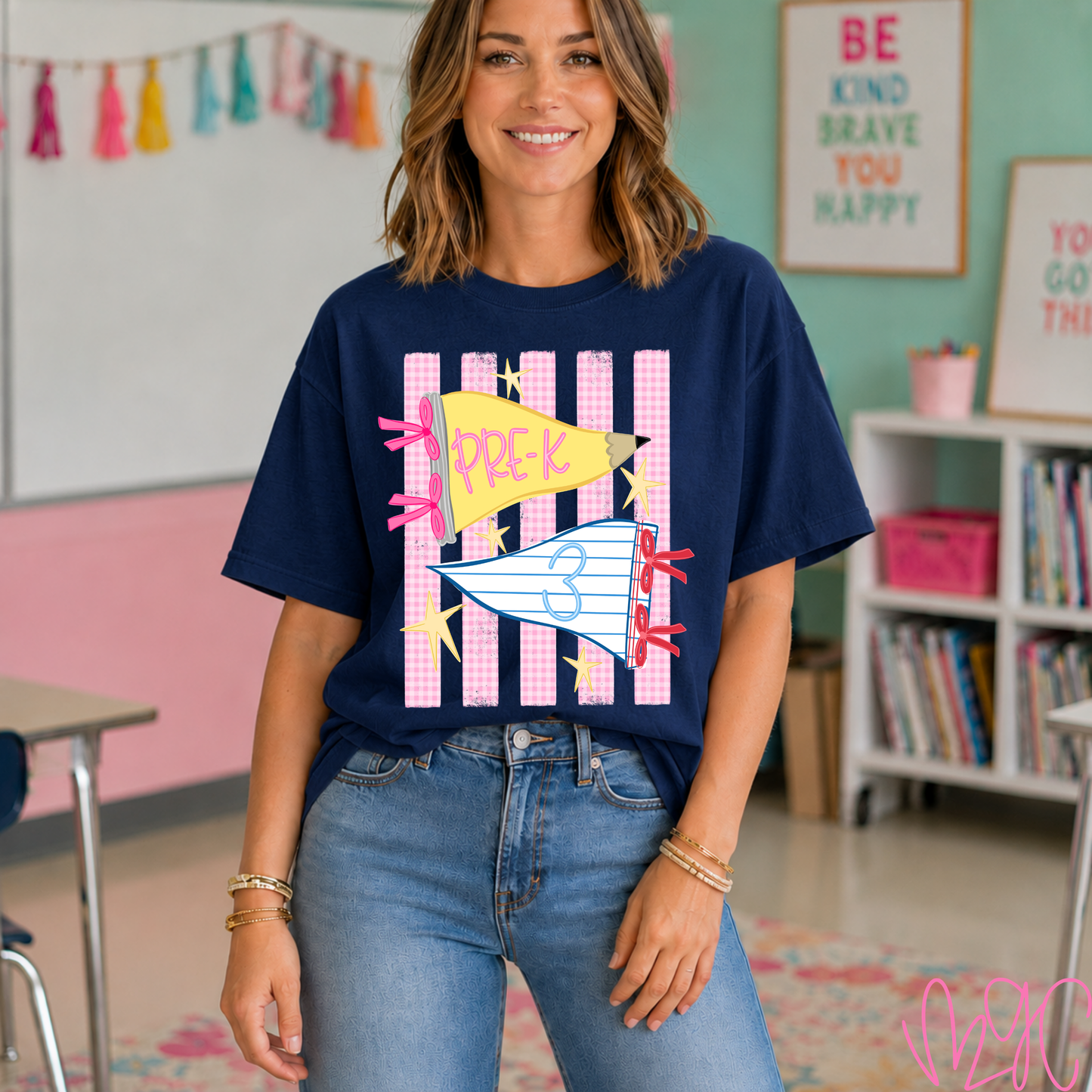 Preppy Pencil Grades Tee
