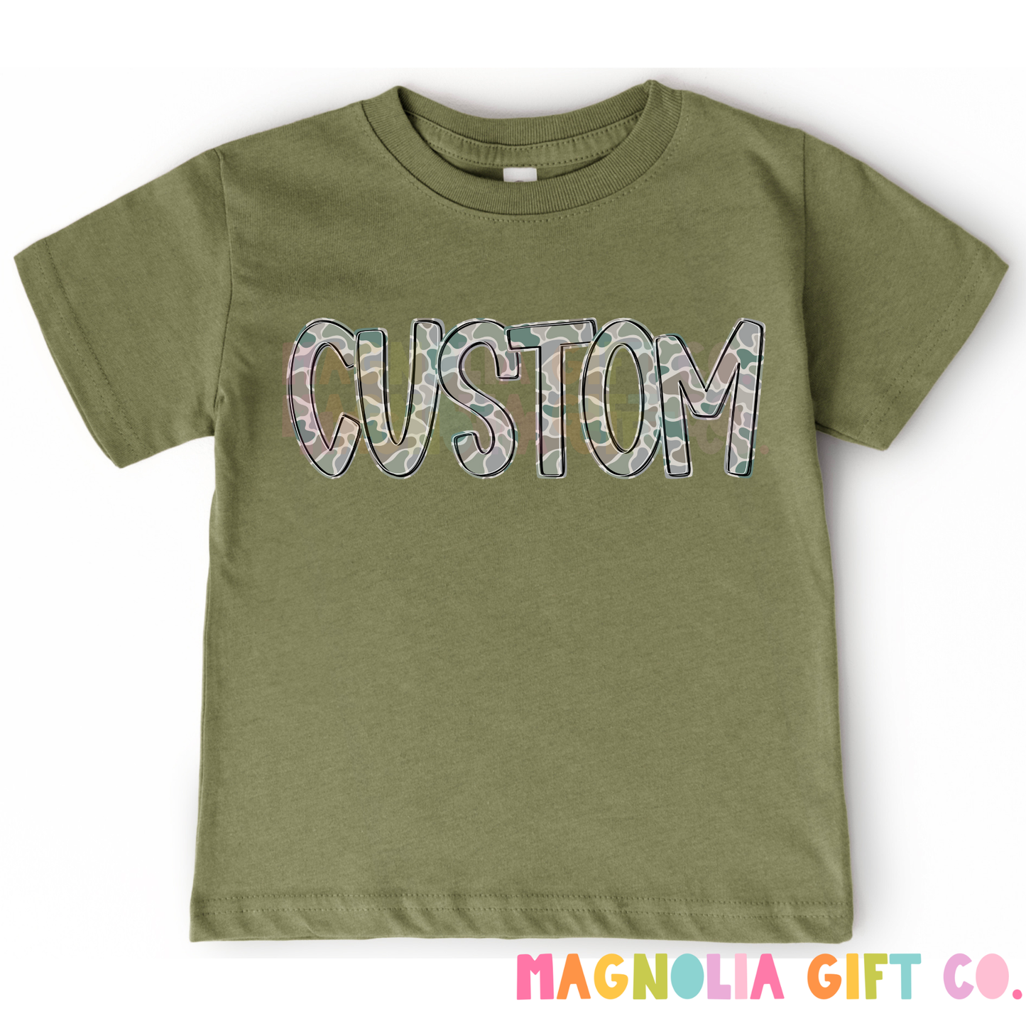 Camo Name Tee