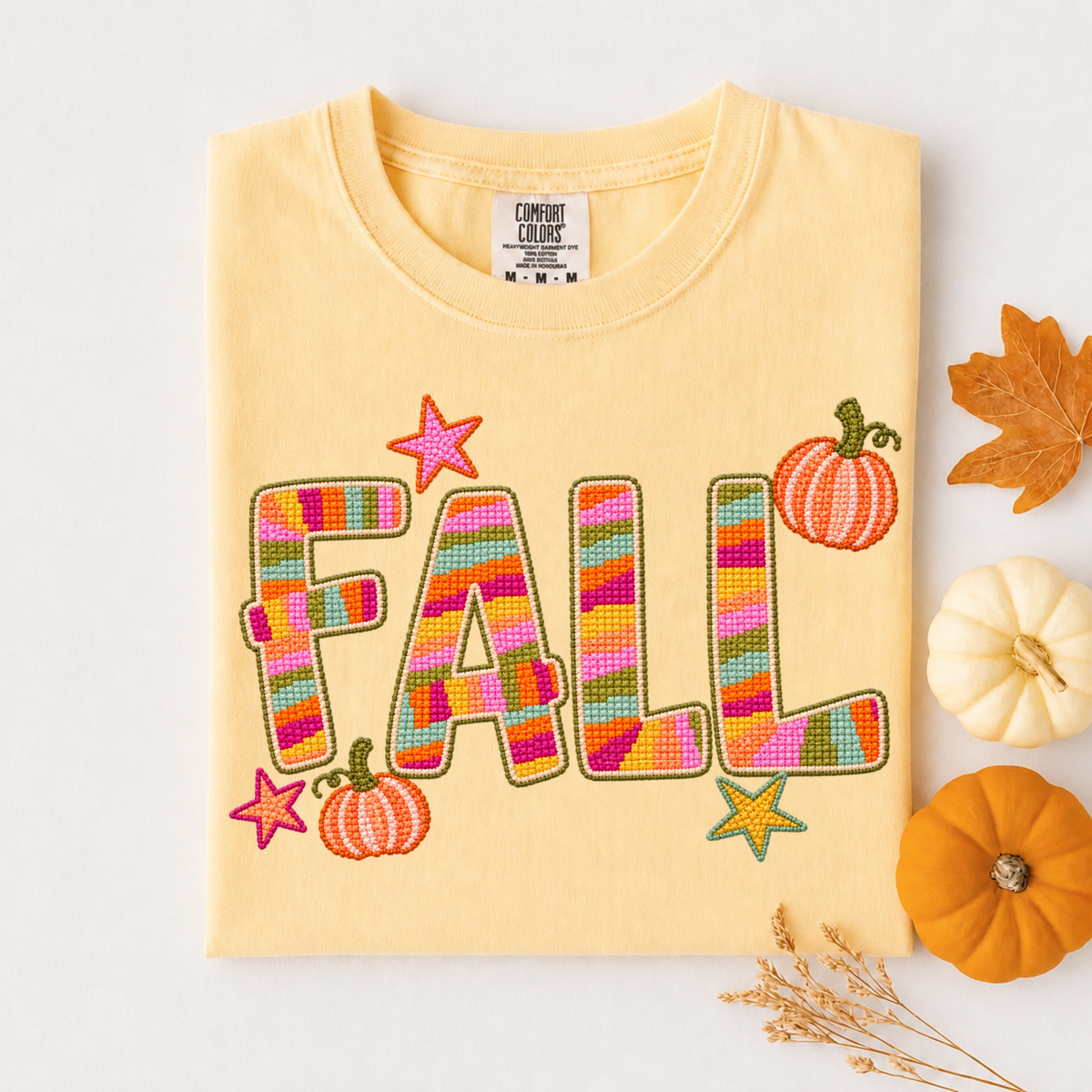 Faux Yarn Fall Tee