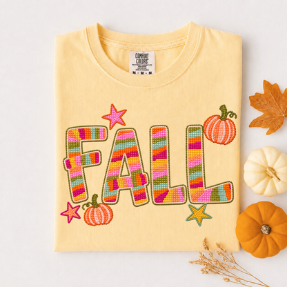 Faux Yarn Fall Tee