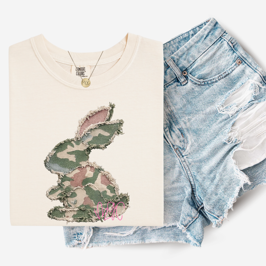 Camo Bunny Tee