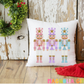Pastel Nutcracker Throw Pillow