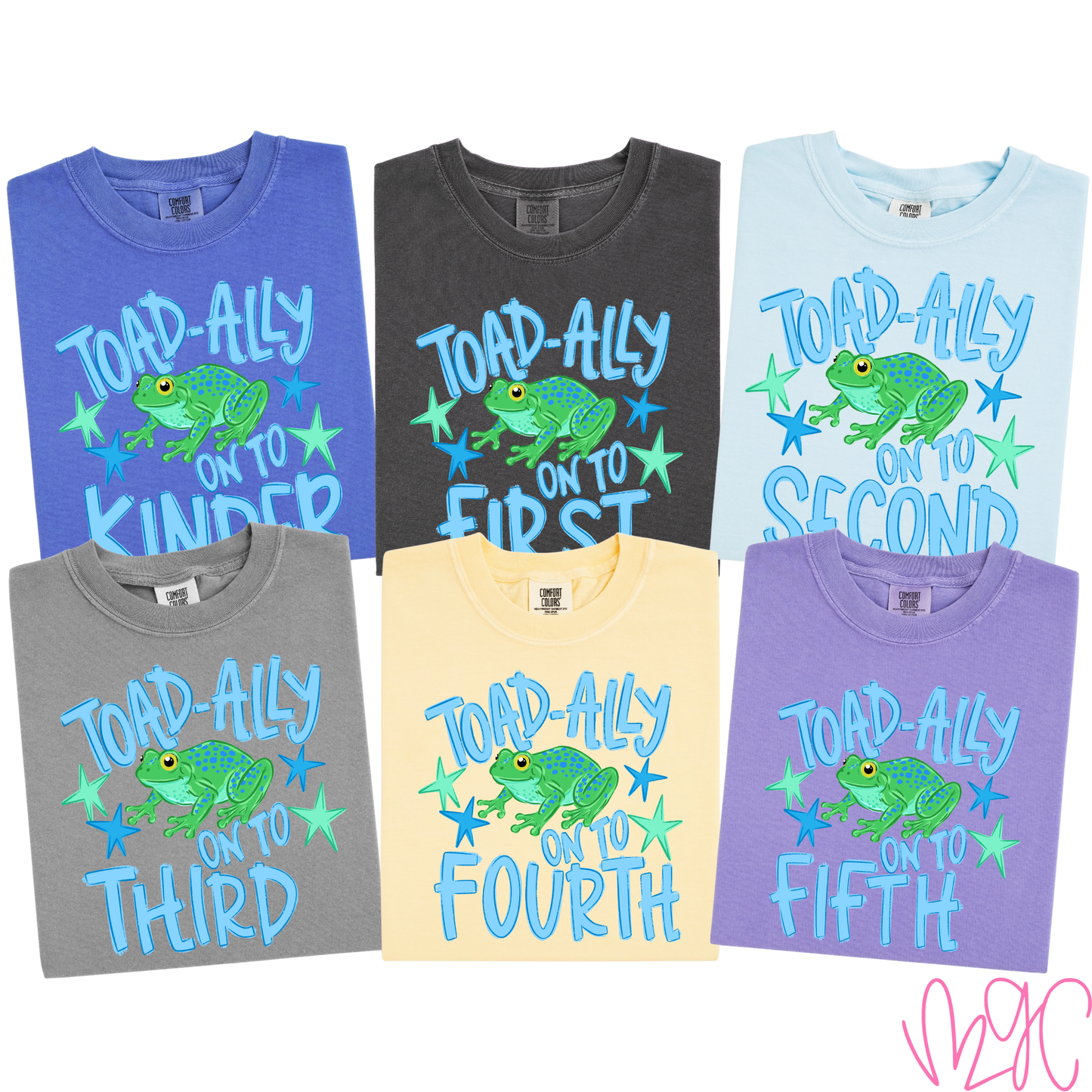 Toad-ally Grades (Blue) Tee