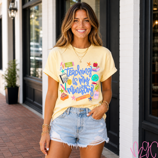 Teaching Is My Ministry Tee