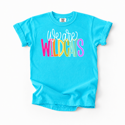 Color Pop-We Are Wildcats Tee