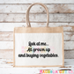 Buying Vegetables Tote Bag