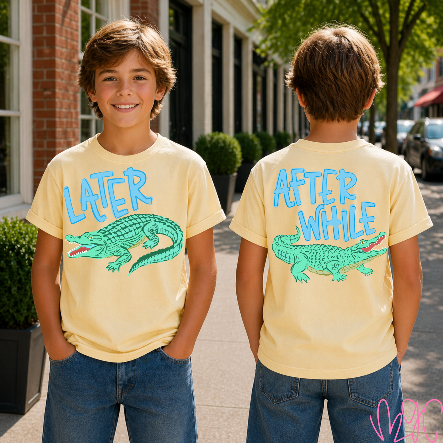 Later Gator (Blue) Tee