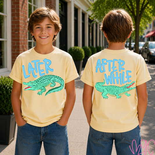 Later Gator (Blue) Tee
