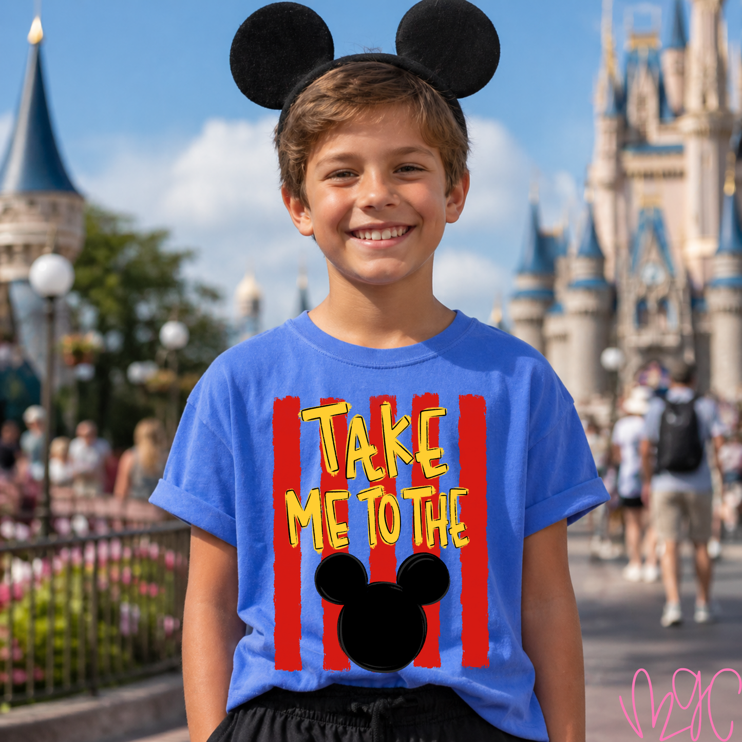 Take Me To The Mouse (Red) Tee