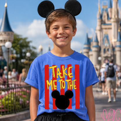 Take Me To The Mouse (Red) Tee