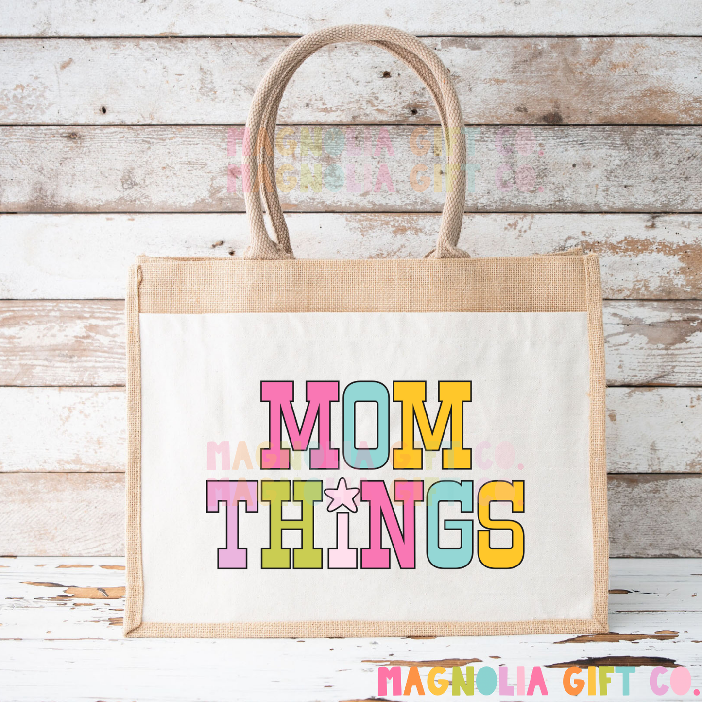 Mom Things Tote Bag