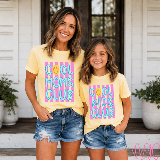 Cool Moms/Kids Club Tee