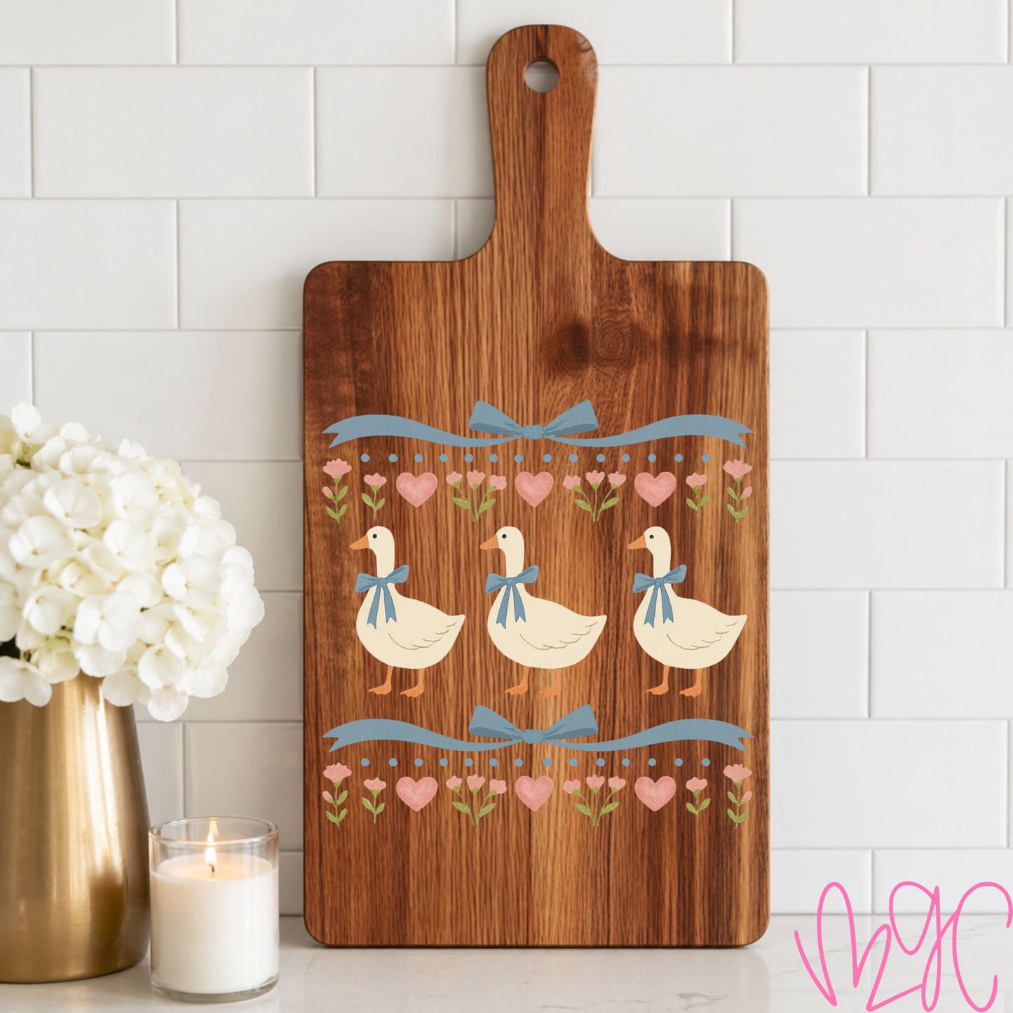 Vintage Goose Cutting Board