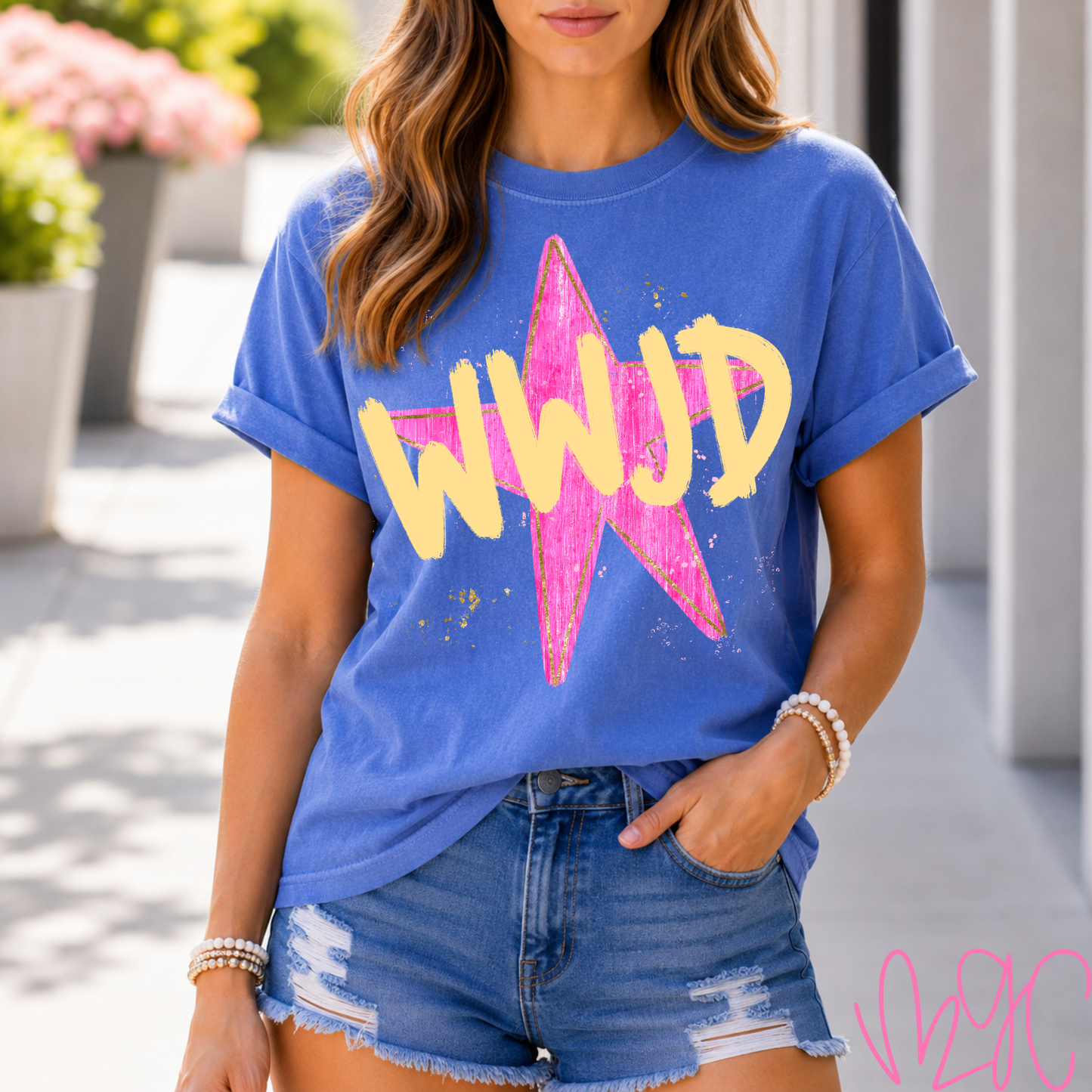 Starry WWJD Tee