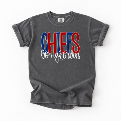 Bubble Go Fight Win Chiefs Tee