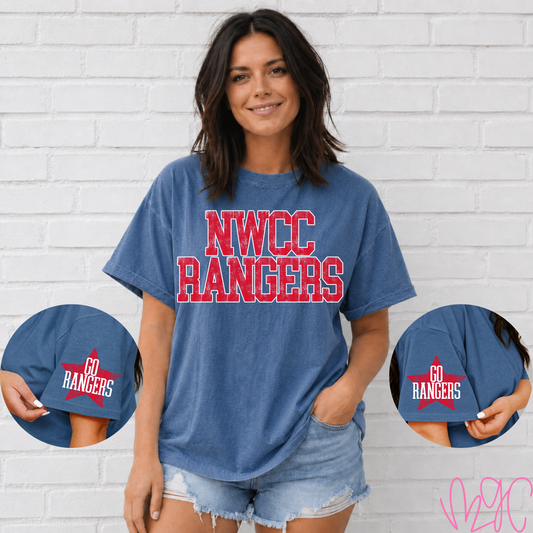 Distressed Northwest (Red) Tee