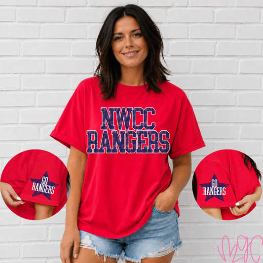 Distressed Northwest (Navy) Tee
