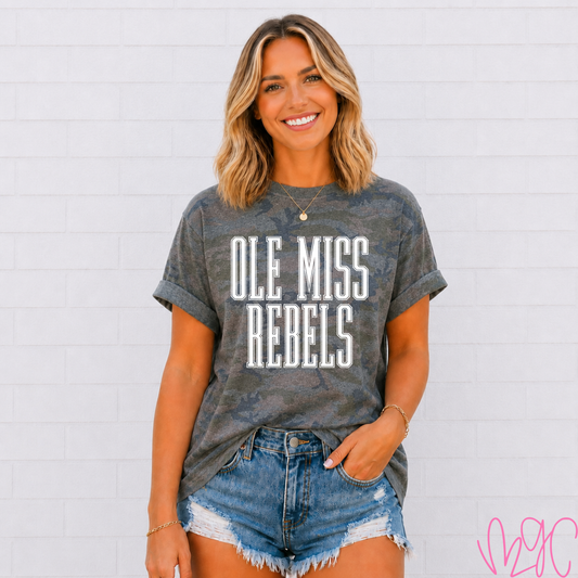 Camo Rebels Tee