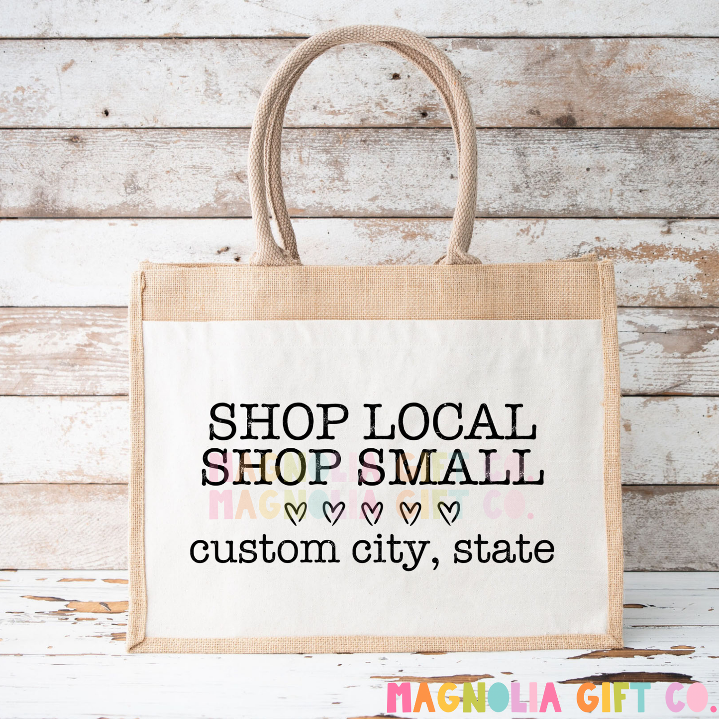 Shop Local & Small Tote Bag