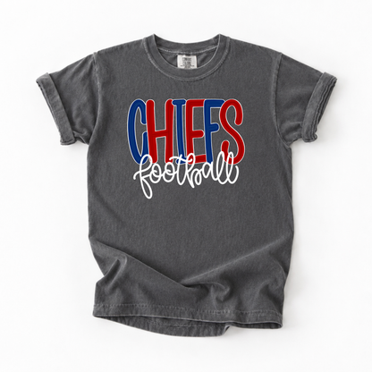 Bubble Chiefs Football Tee