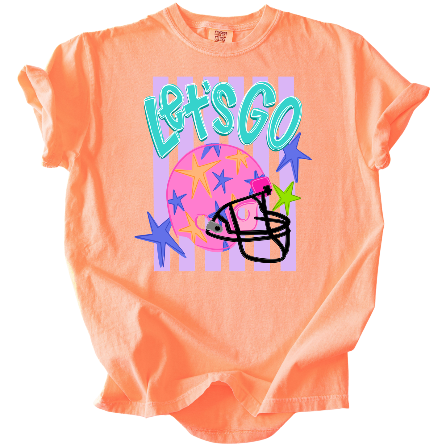 Neon Let's Go Tee