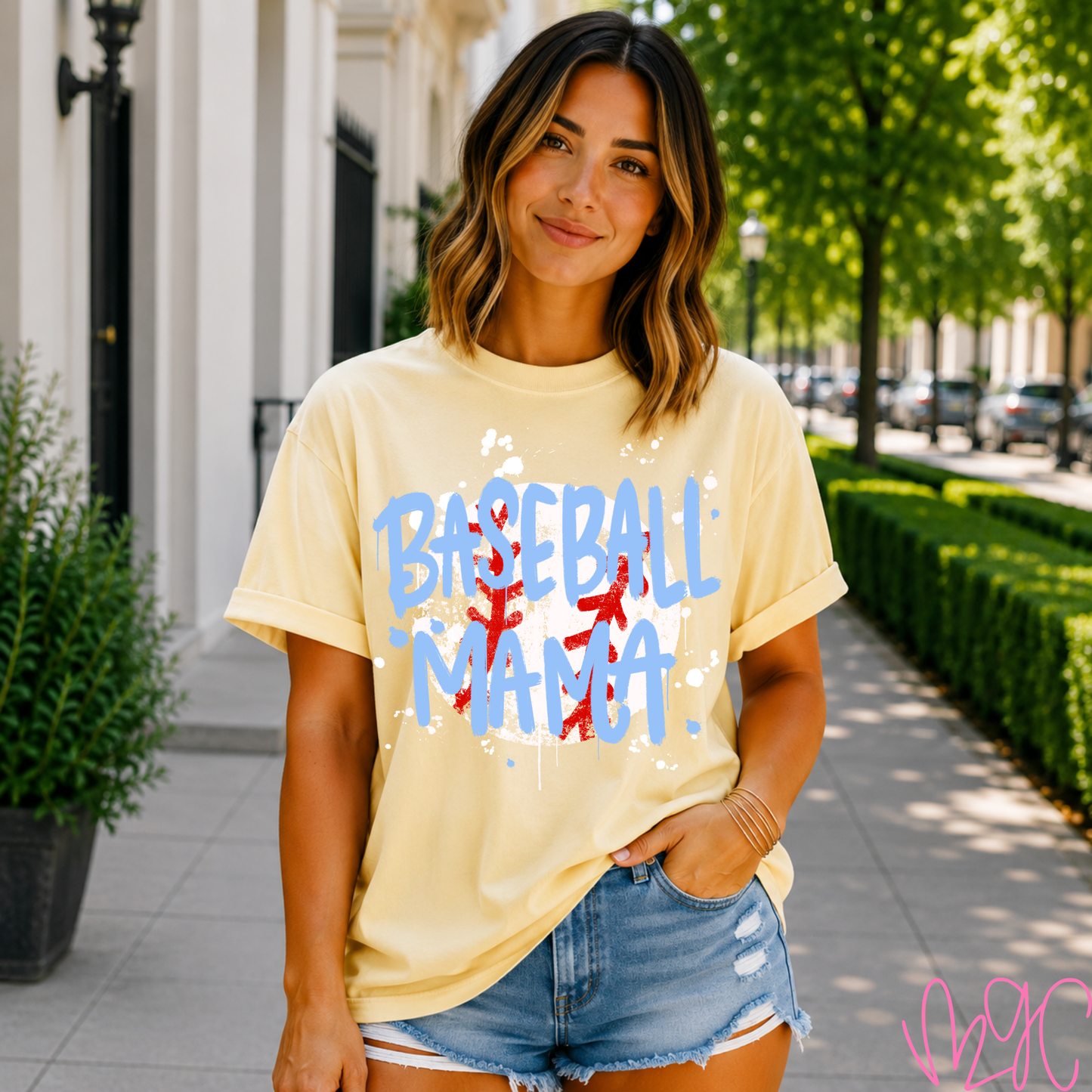 Baseball Mama Tee