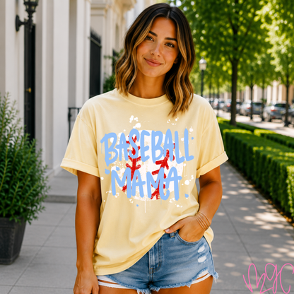 Baseball Mama Tee