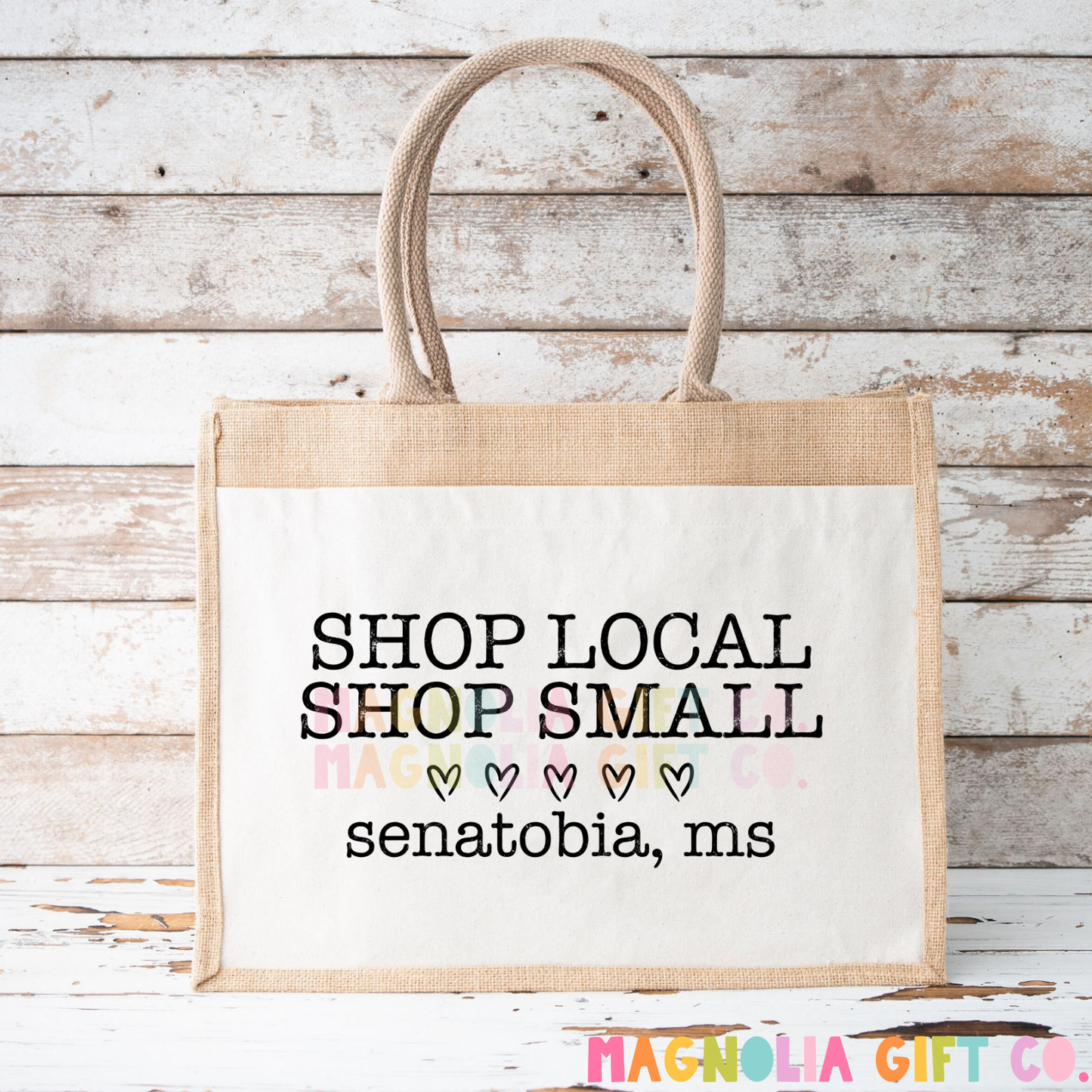 Shop Local & Small Tote Bag