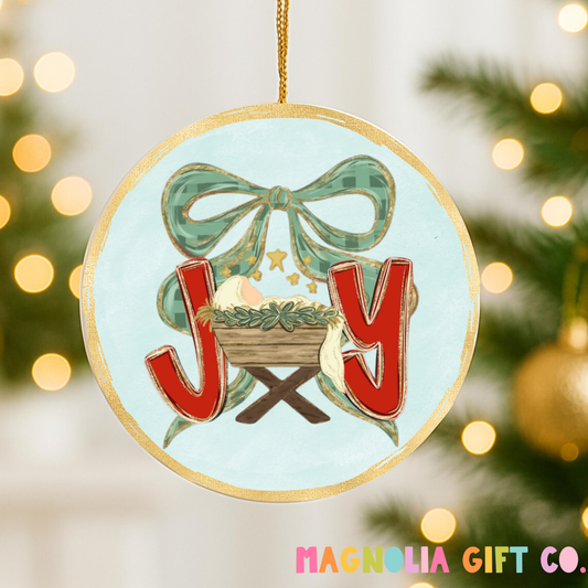 Joy Ornament