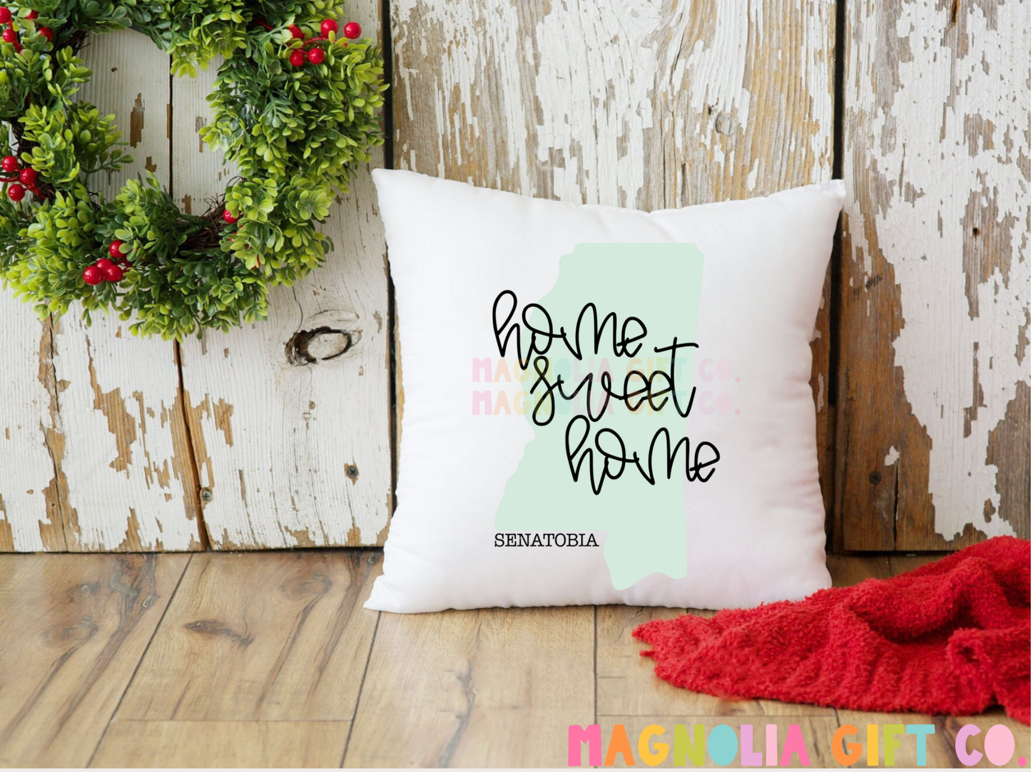 Home Sweet Home Throw Pillow