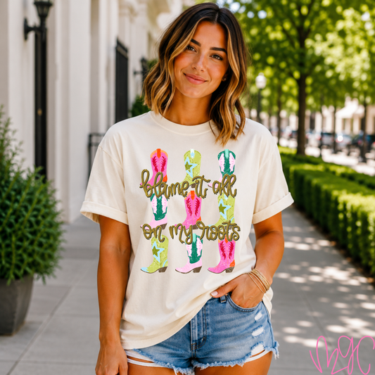 Blame It All On My Roots Tee